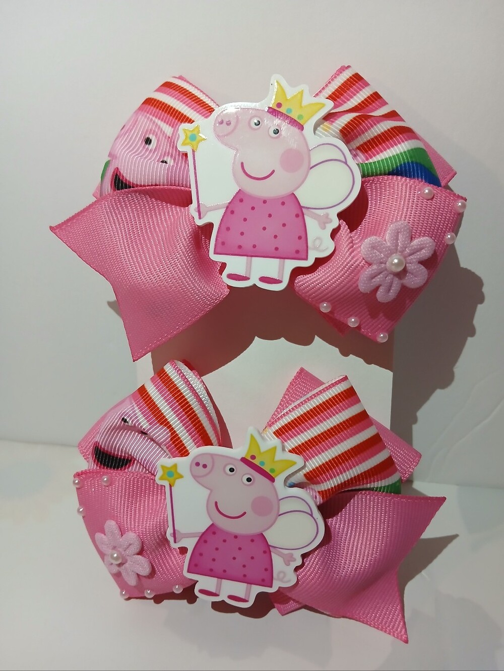 Hair Bows Set Peppa Pig